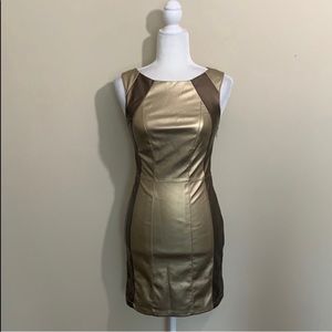 Forever 21 Faux leather dress